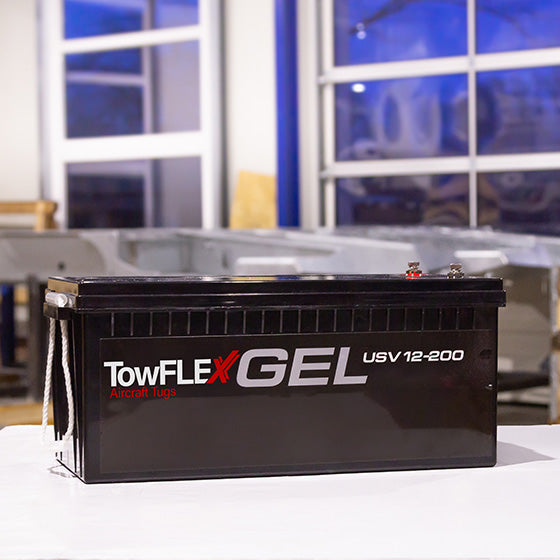 Lead-acid gel battery (200Ah 12V)