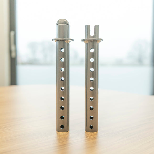 Adapter D=25mm Schlitz waagerecht TF1/2